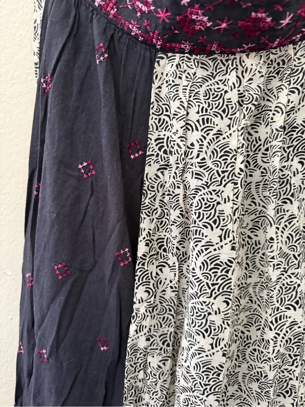 Free People bohemian patchwork